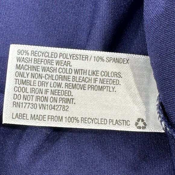 Cat And Jack Boy's Size Medium 8-10 Shirt Long Sleeve Blue New With Tags - Picture 4 of 13